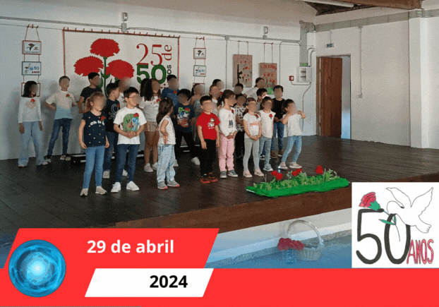 Read more about the article Comemorações dos 50 Anos do 25 de Abril na EB Moinhos